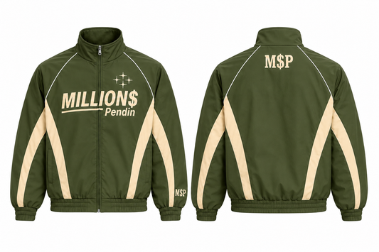 M$P Jacket 001-Olive/Cream